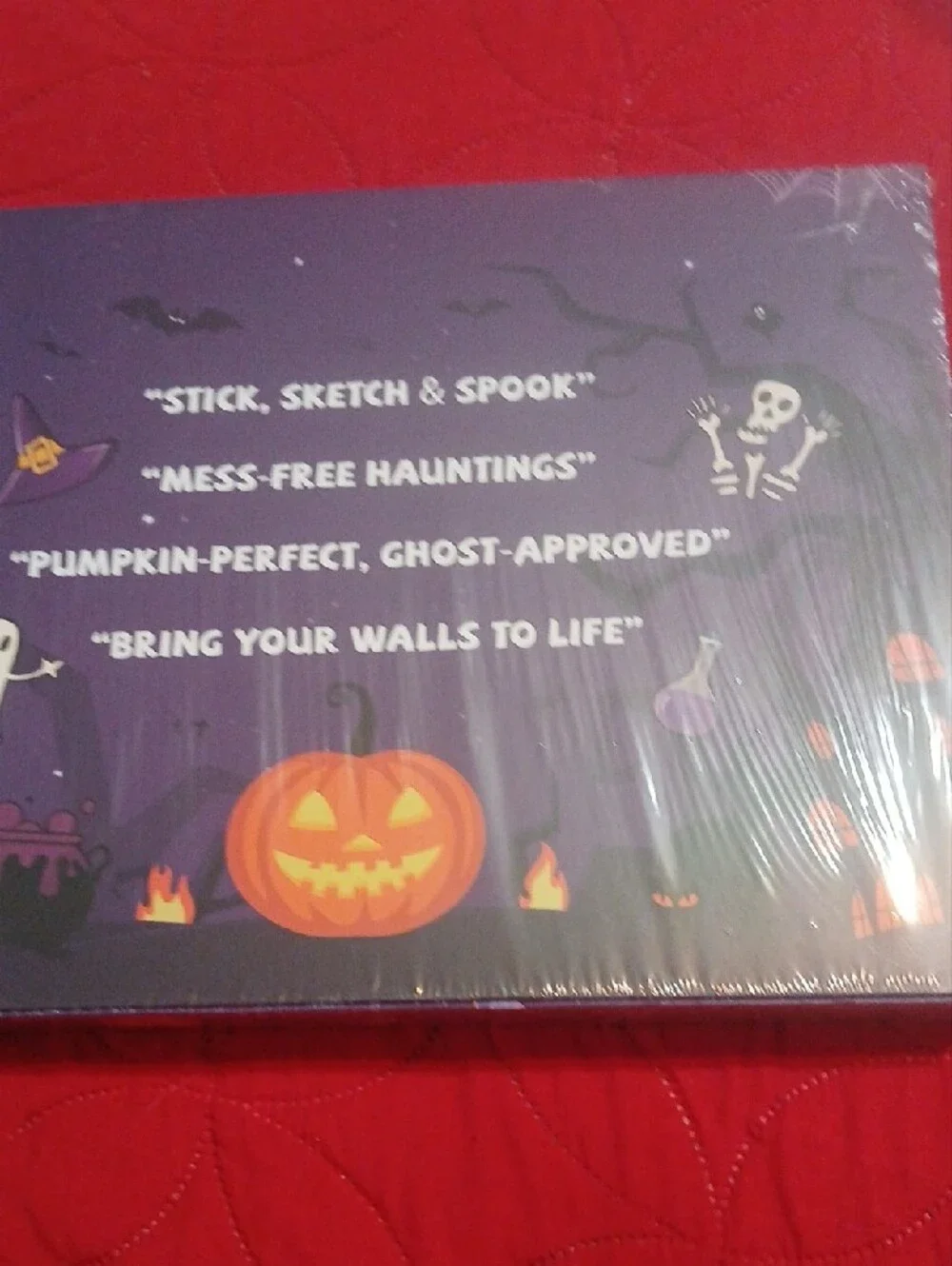 Halloween Chalk Set - Orange & Purple Kids Costume Accessory